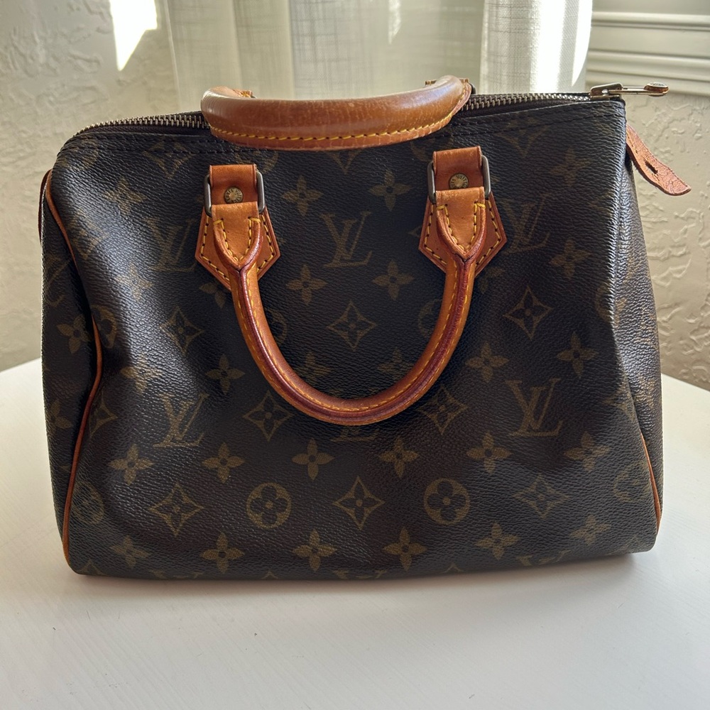 Louis Vuitton Brown Canvas Bag